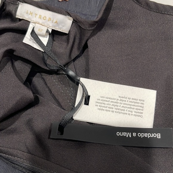 NWT Anthropologie Intropia Starburst Sequined Dress SZ L Reg $348 - Picture 8 of 13